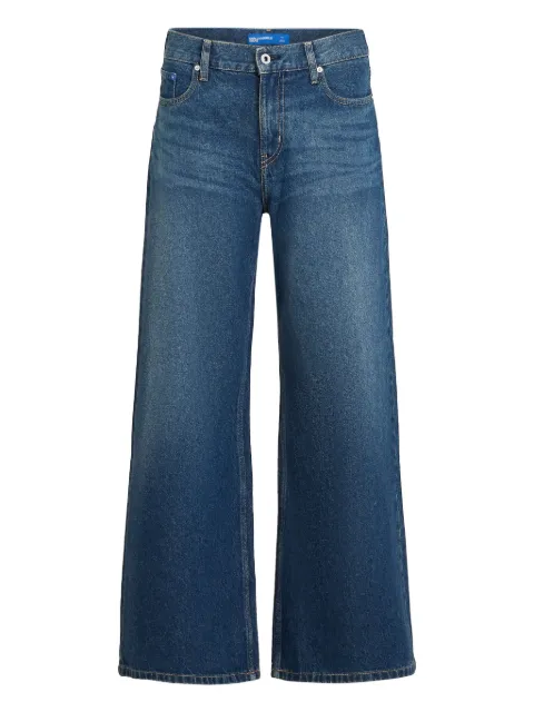 Karl Lagerfeld Jeans Jeans a gamba ampia