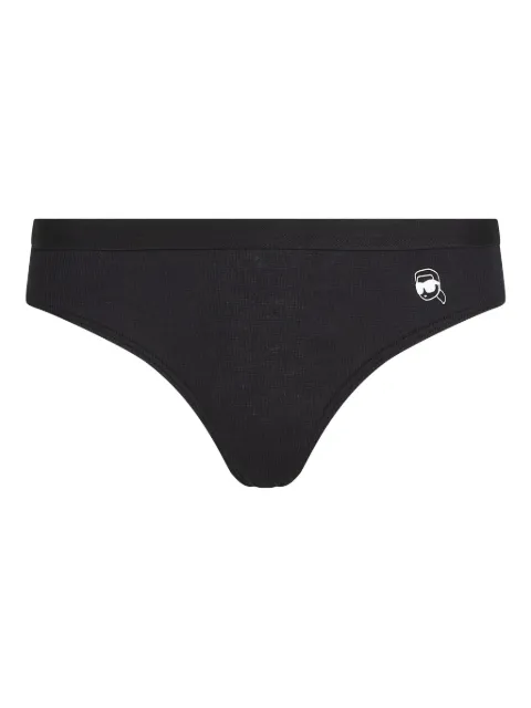 Karl Lagerfeld Ikon ribbed briefs
