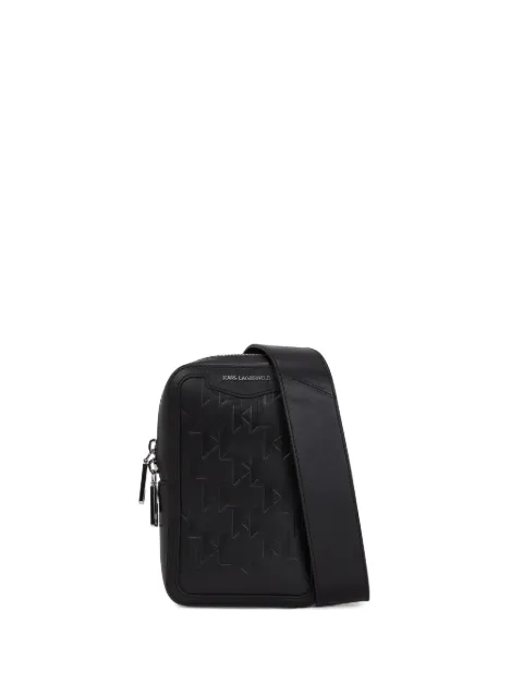 Karl Lagerfeld small K/Loom messenger bag