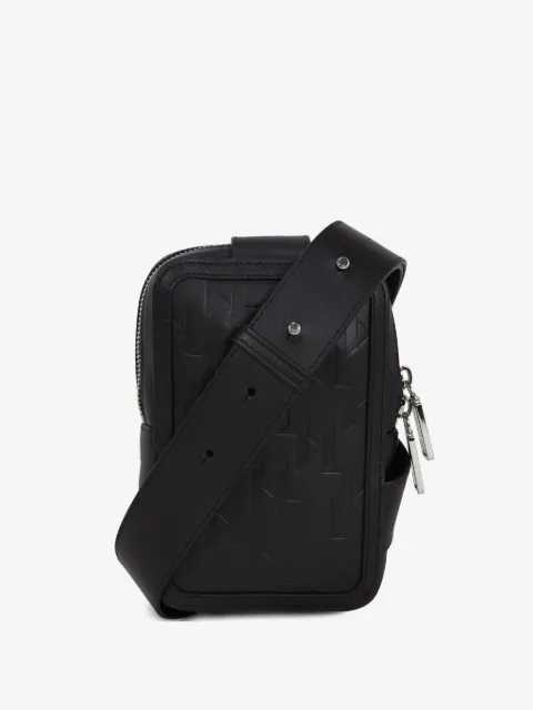 Karl Lagerfeld 스몰 K/룸 레더 슬링 백
