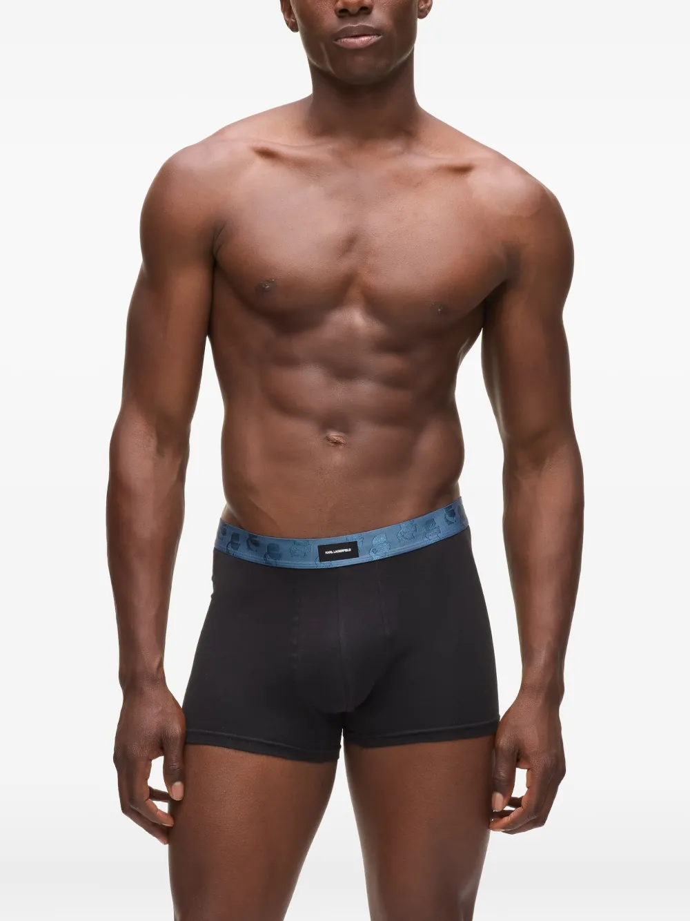 Karl Lagerfeld Kameo drie boxershorts Zwart