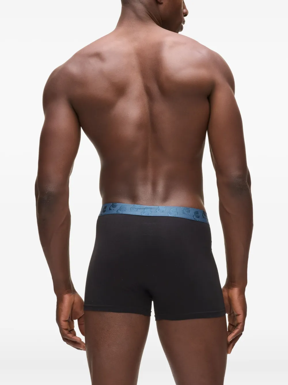 Karl Lagerfeld Kameo drie boxershorts Zwart