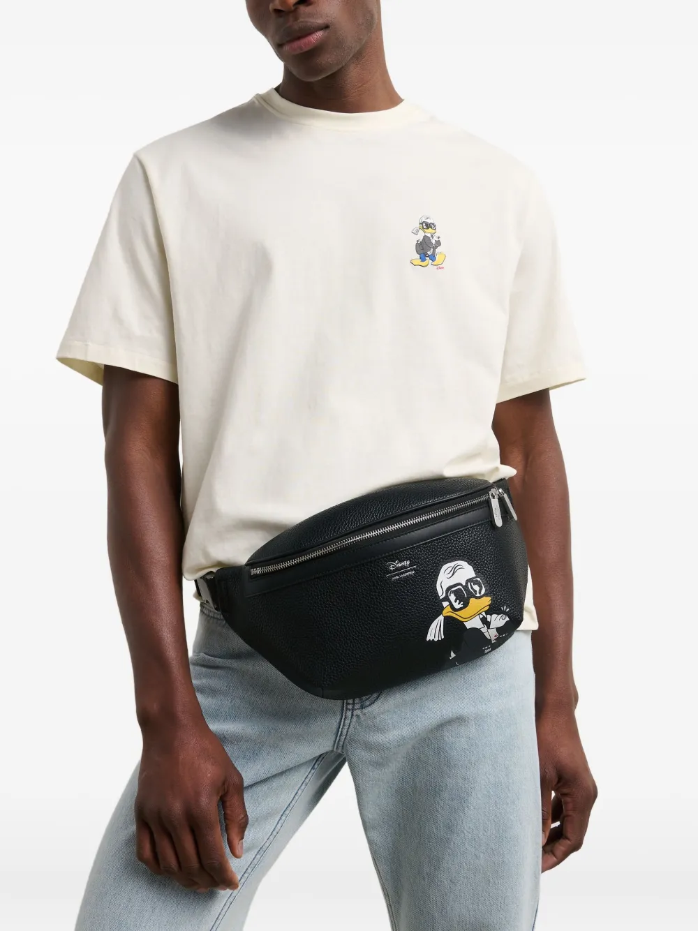 Karl Lagerfeld x Disney belt bag - Zwart