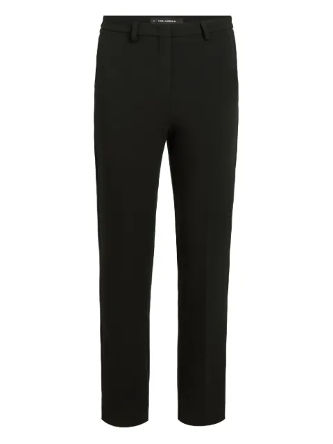 Karl Lagerfeld logo-embroidered trousers 