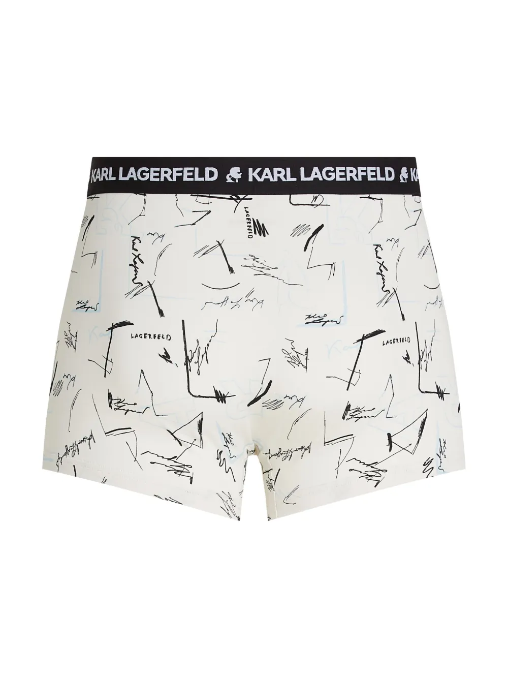 Karl Lagerfeld Boxershorts met print Zwart
