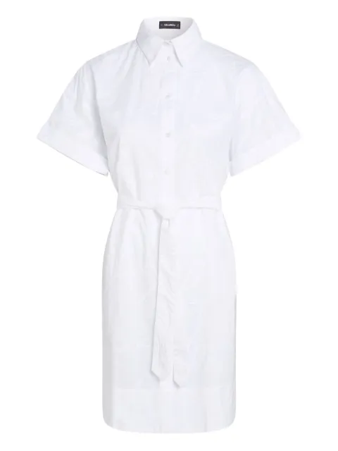 Karl Lagerfeld embroidered shirt dress 