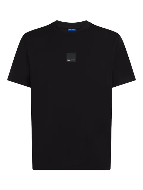 Karl Lagerfeld Jeans playera con logo estampado
