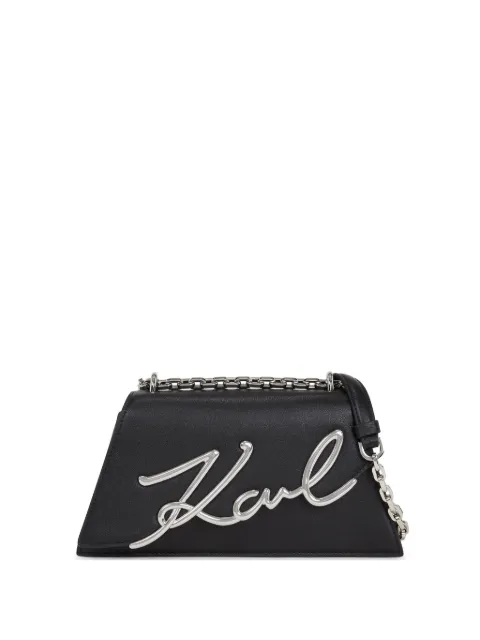 Karl Lagerfeld bolsa de hombro Signature