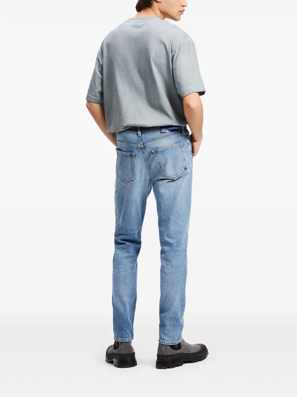 Karl Lagerfeld Jeans Slim-fit jeans Blauw