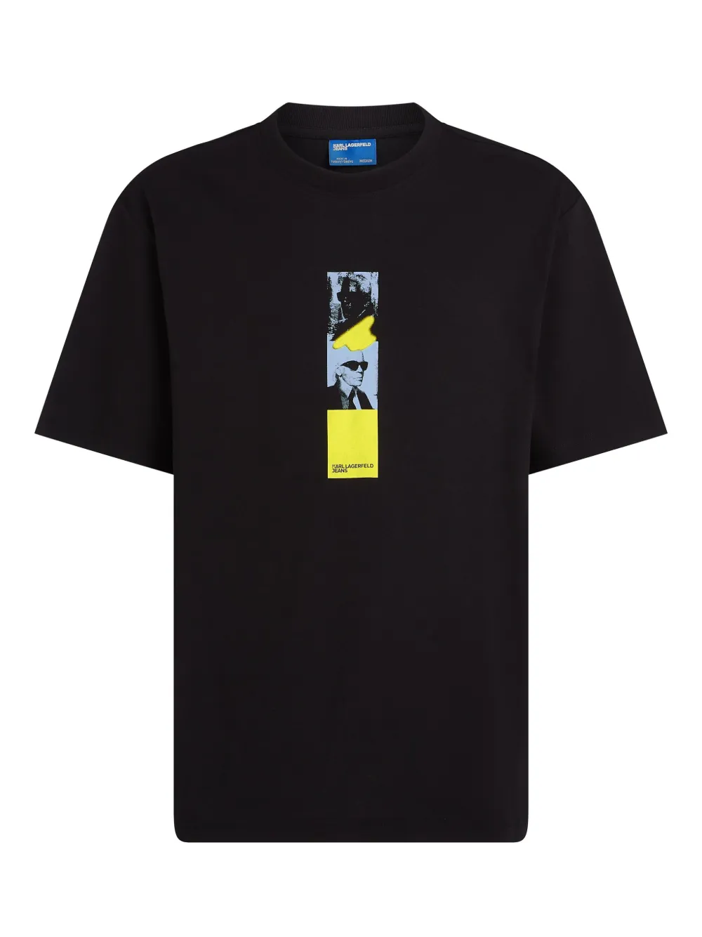 Karl Lagerfeld Jeans playera Repeated Karl | negro | Image 1