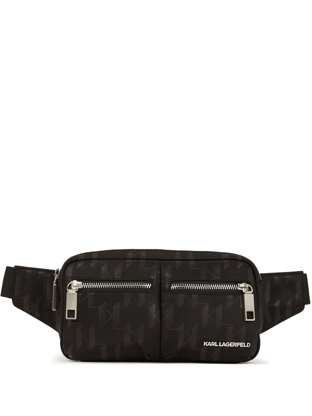 Karl Lagerfeld Heuptas met logo-jacquard Zwart