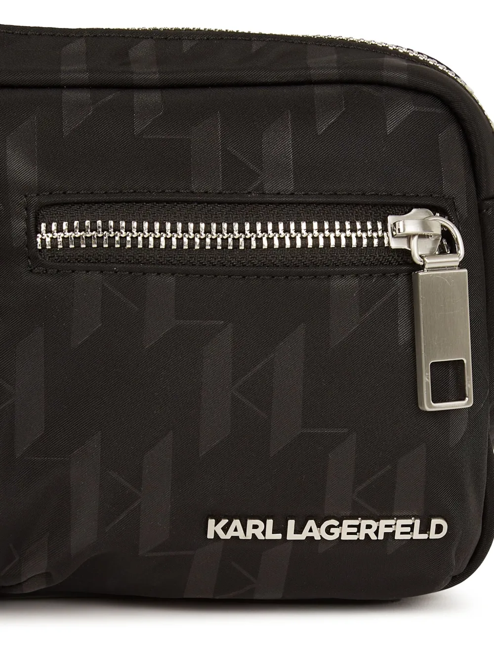 Karl Lagerfeld Heuptas met logo-jacquard Zwart