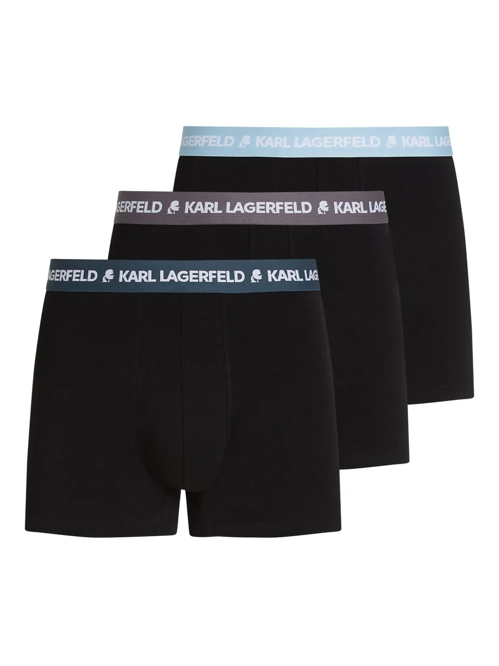 Karl Lagerfeld ロゴ ボクサーパンツ - ブラック Karl Lagerfeld ロゴ ボクサーパンツ - ブラック
