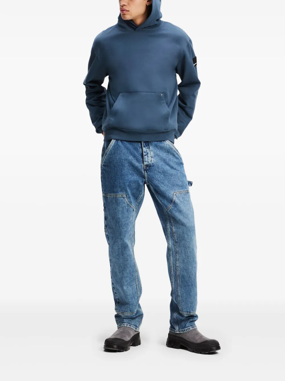Karl Lagerfeld Jeans logo-patch hoodie | Hoodies | Image 2