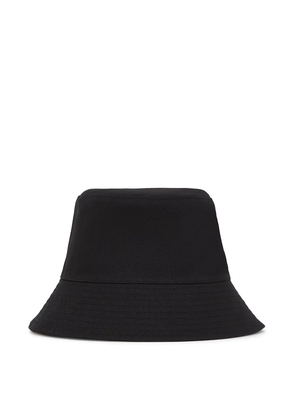Karl Lagerfeld Ikon vissershoed met all-over print Zwart