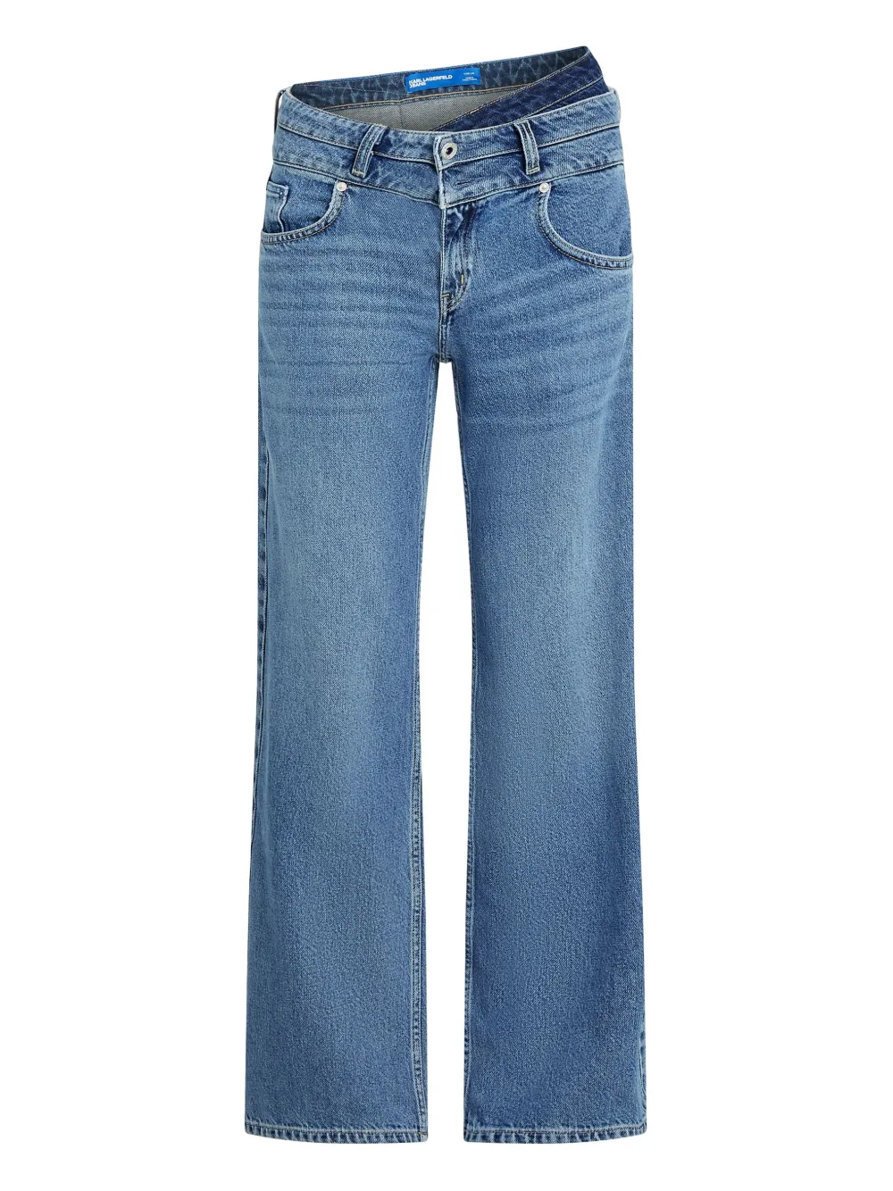Karl Lagerfeld Jeans Ruimvallende jeans Blauw