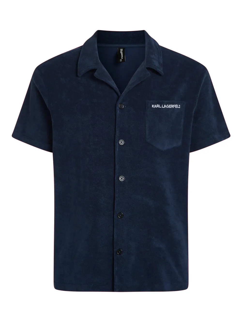 Karl Lagerfeld Terry Cloth-effect Shirt