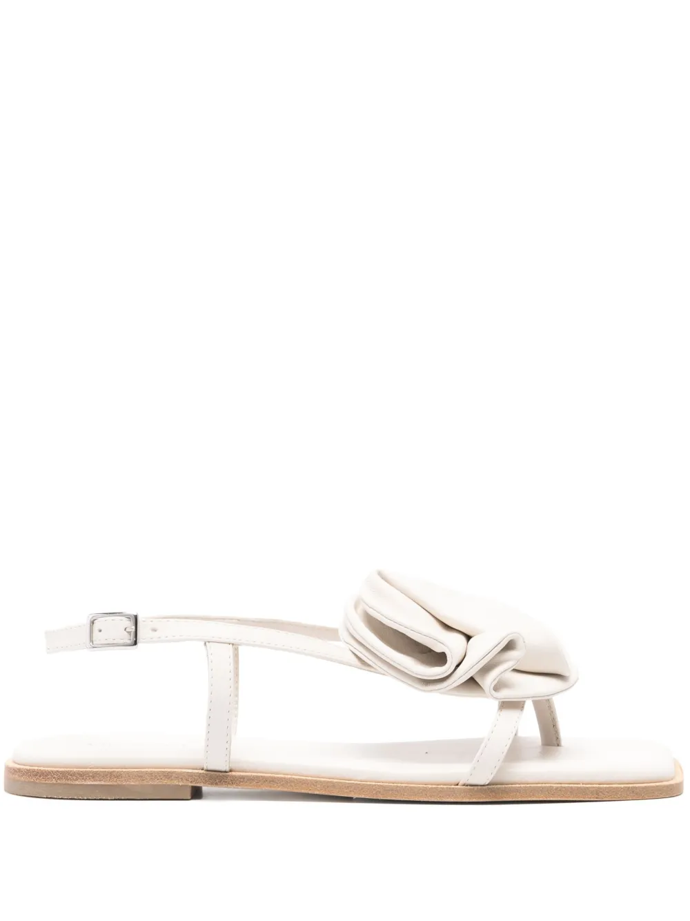 Vic Matie leather flats Neutrals