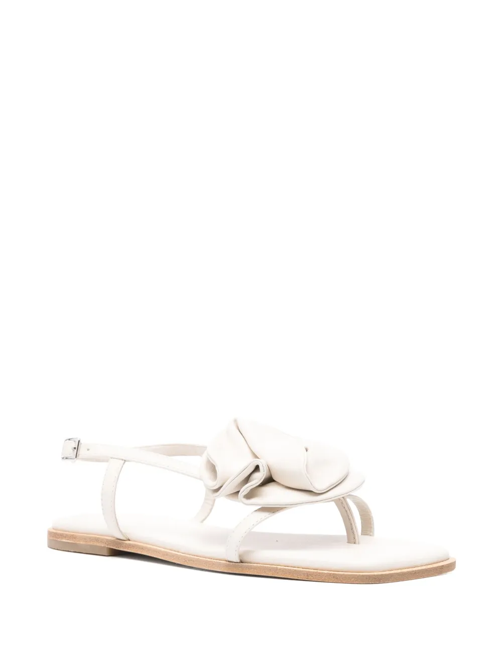 Vic Matie leather flats Neutrals