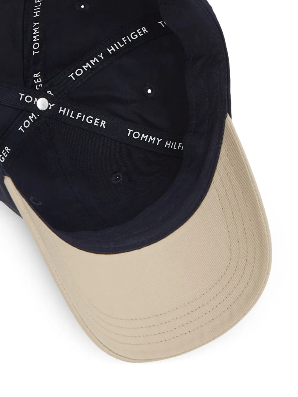 Tommy Hilfiger Junior Honkbalpet met geborduurd logo Blauw