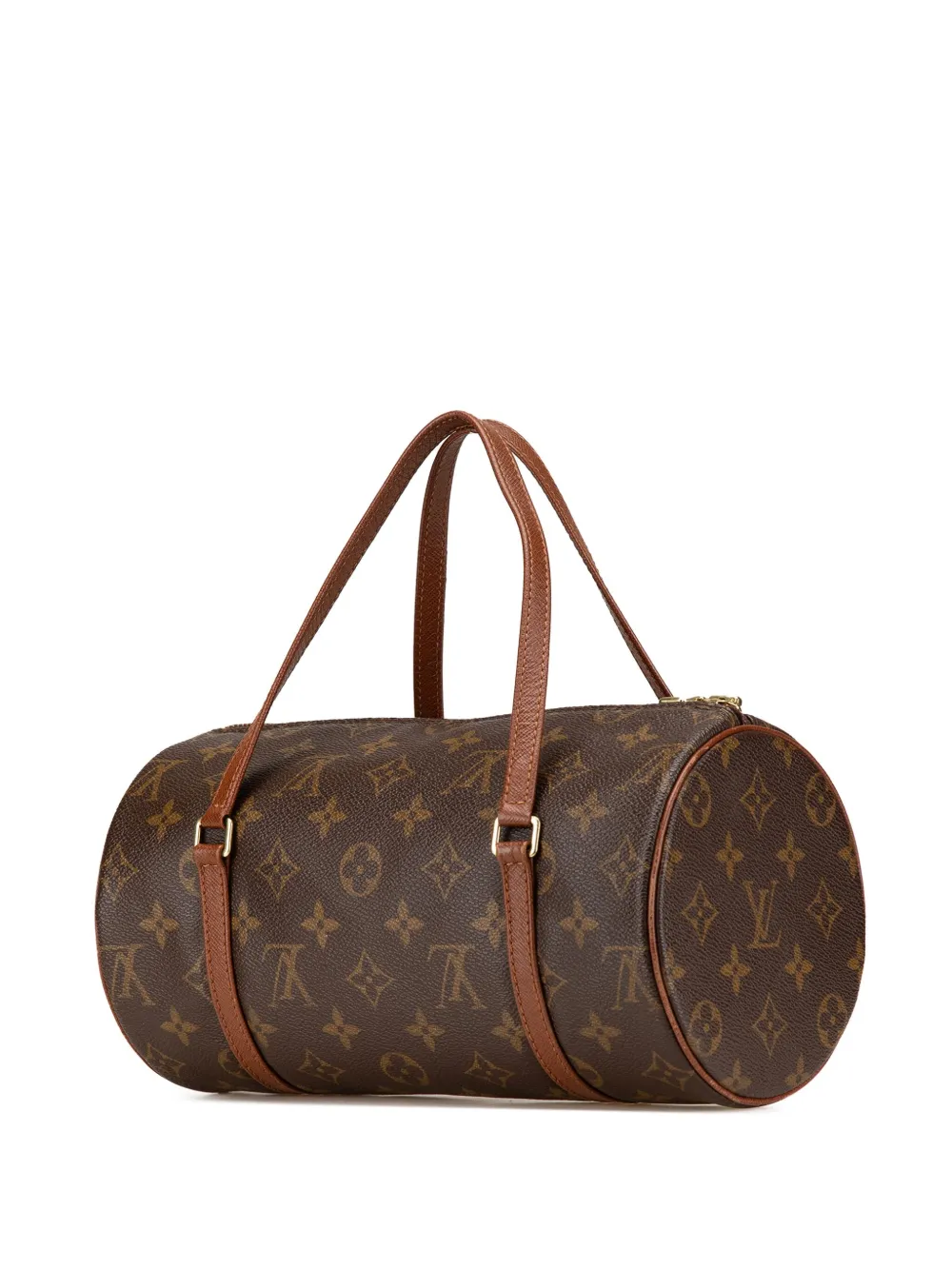 Louis Vuitton Pre-Owned 2001 Papillon 26 handtas met monogram - Bruin