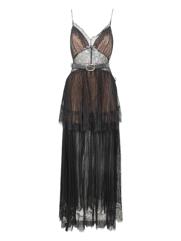 ワンピース SELF PORTRAIT LACE LONG DRESS Lace Dresses - Occasion Dresses – self-portrait
