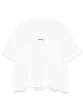 Bonsai jersey-texture T-shirt - White