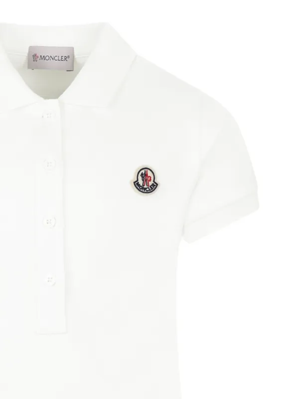 春夏☆MONCLER ピケコットンポロワンピース/~14A【関税込