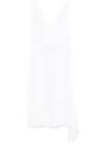 Peserico bead-detail midi dress - White