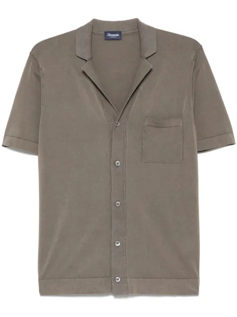 Drumohr camisa tejida de canalé