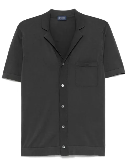 Drumohr camisa tejida de canalé