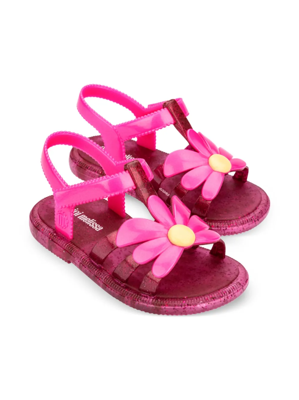 Mini Melissa Hip Bloomy sandals Pink