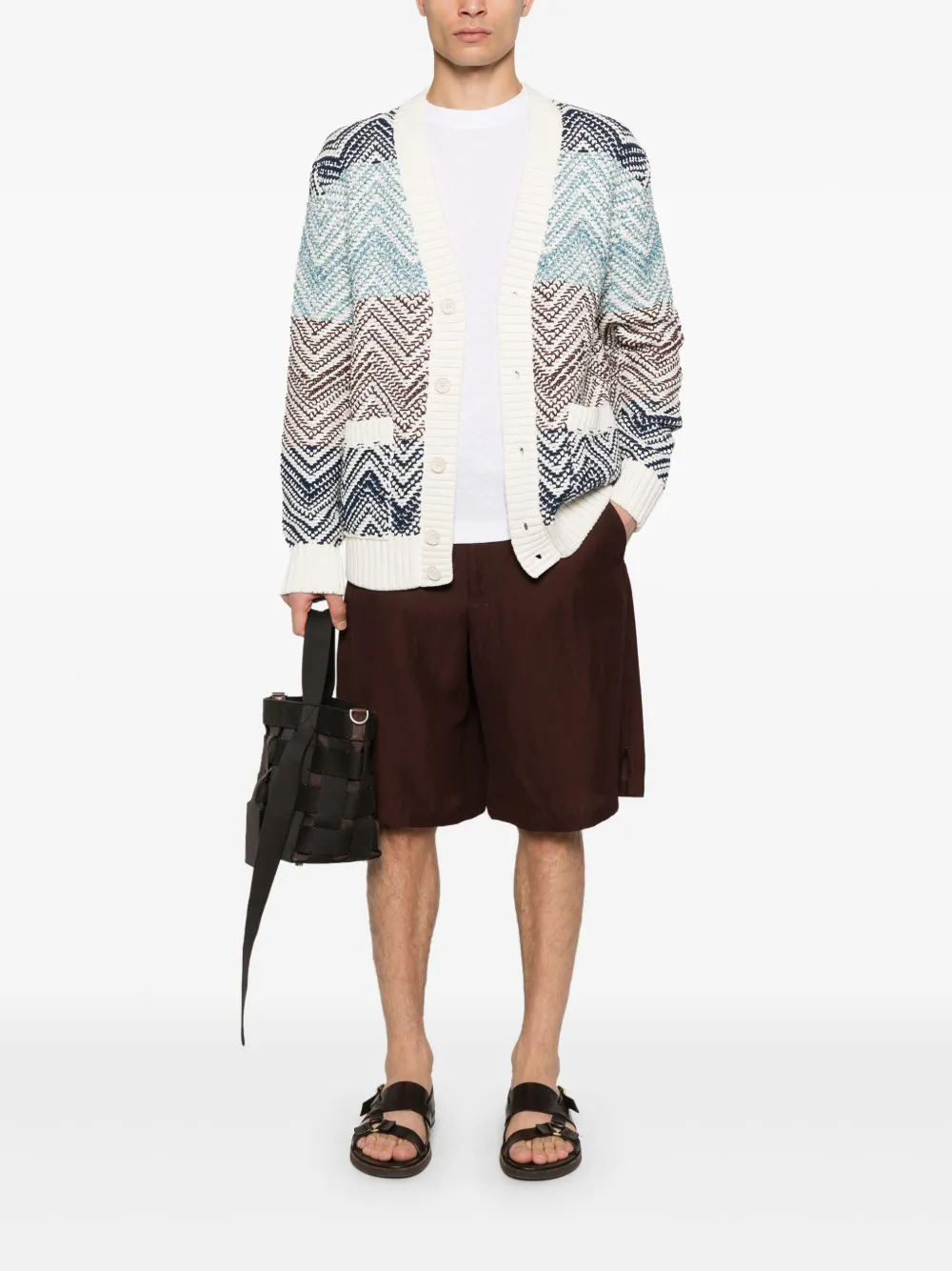 Missoni macro-zigzag crochet-knit cardigan | Cardigans | Image 2