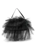 Simone Rocha ruffled shoulder bag - Black
