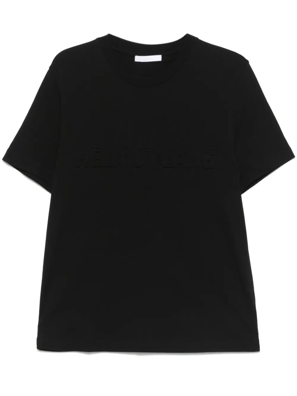 Helmut Lang T-shirt met logo-reliëf Zwart