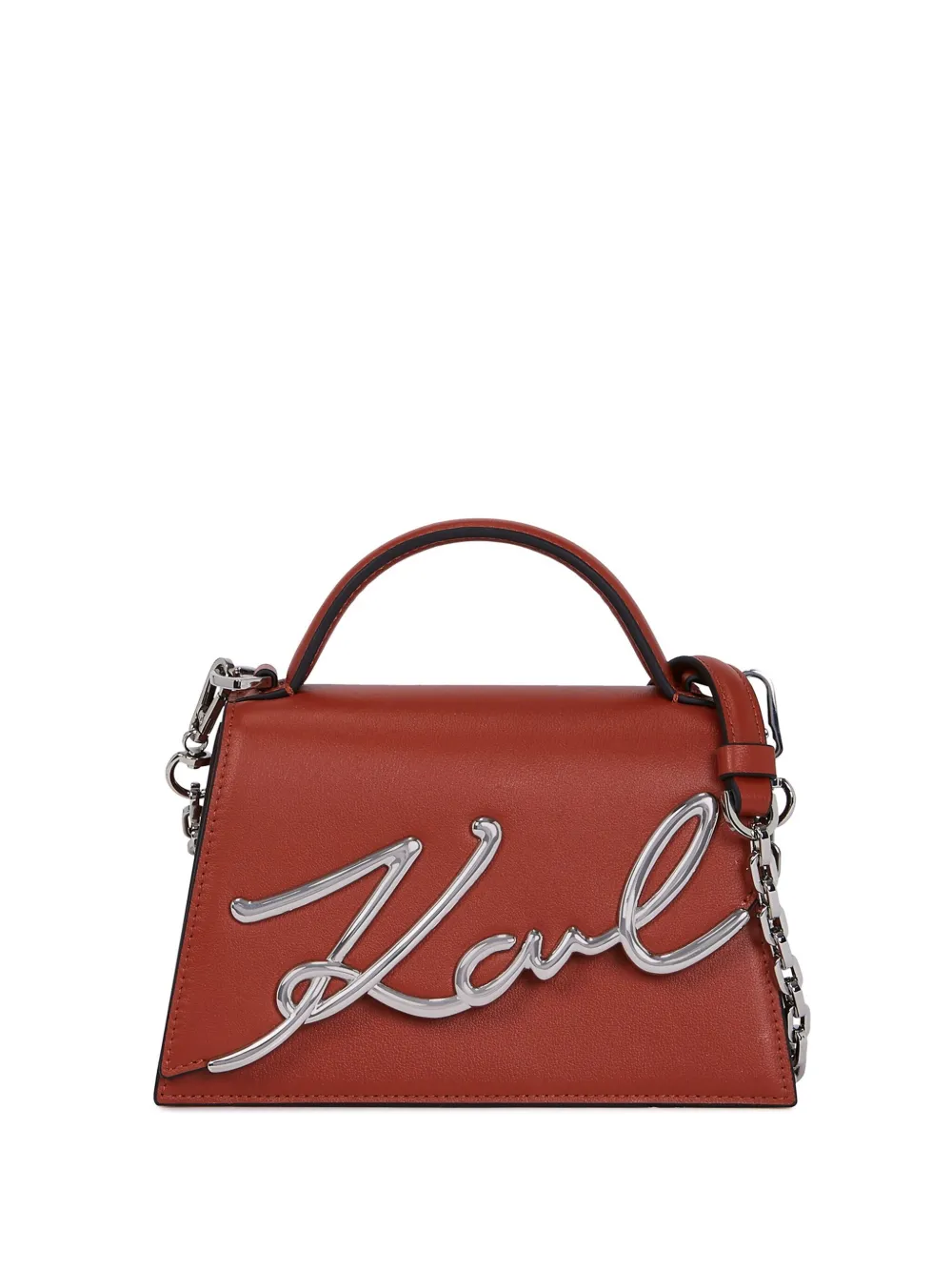 Karl Lagerfeld Signature ショルダーバッグ S - レッド Karl Lagerfeld Signature ショルダーバッグ S - レッド