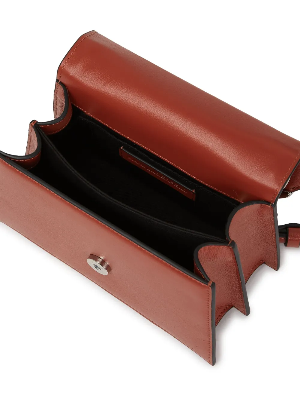 Karl Lagerfeld Kleine Signature crossbodytas Rood