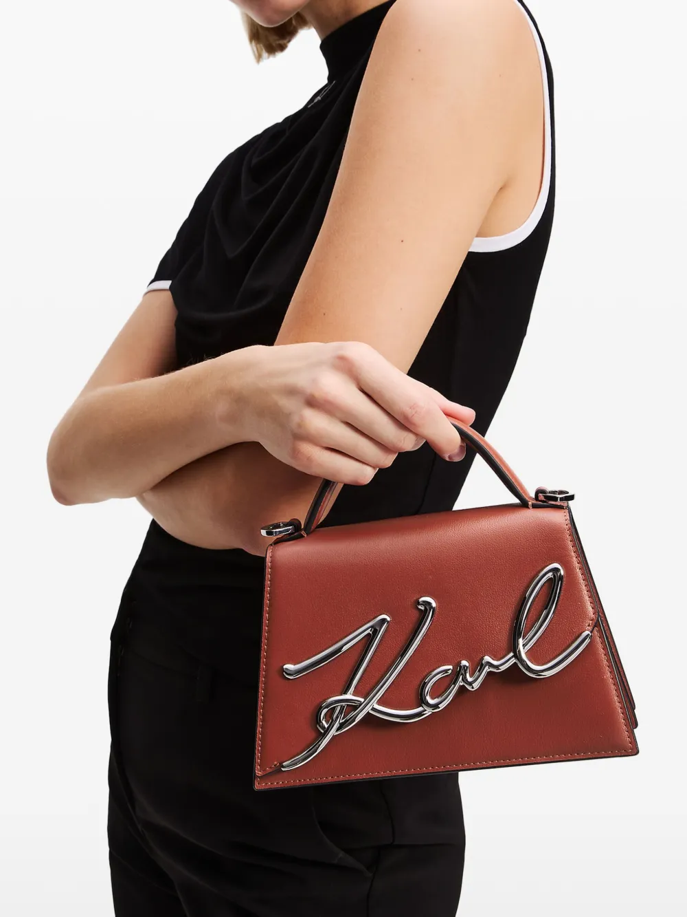 Karl Lagerfeld bolsa crossbody Signature pequeña | Image 2
