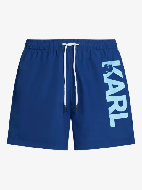 Karl Lagerfeld badeshorts med logotryk