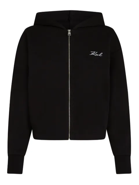 Karl Lagerfeld hoodie con logo estampado