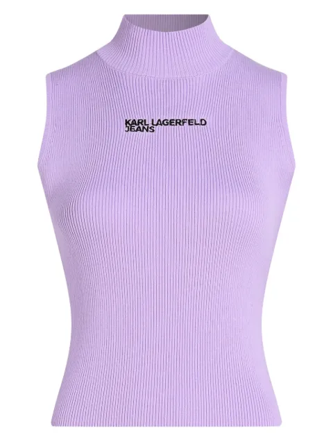 Karl Lagerfeld Jeans ribbed top 