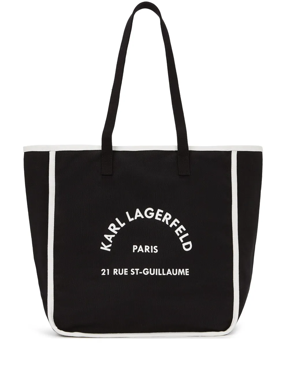 Karl Lagerfeld Rue St-guillaume Logo-print Tote Bag