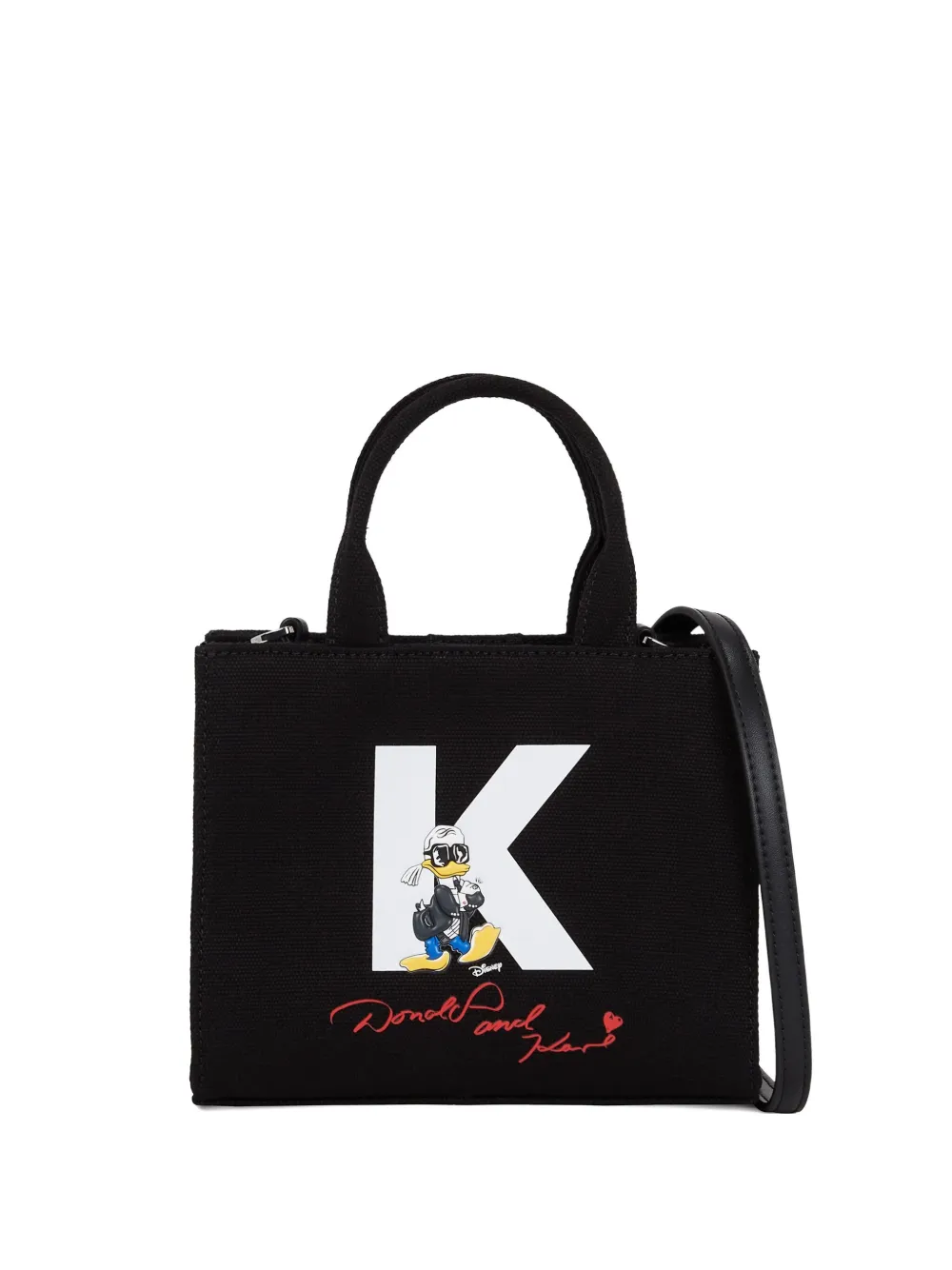 Karl Lagerfeld x Disney ミニハンドバッグ - ブラック Karl Lagerfeld x Disney ミニハンドバッグ - ブラック