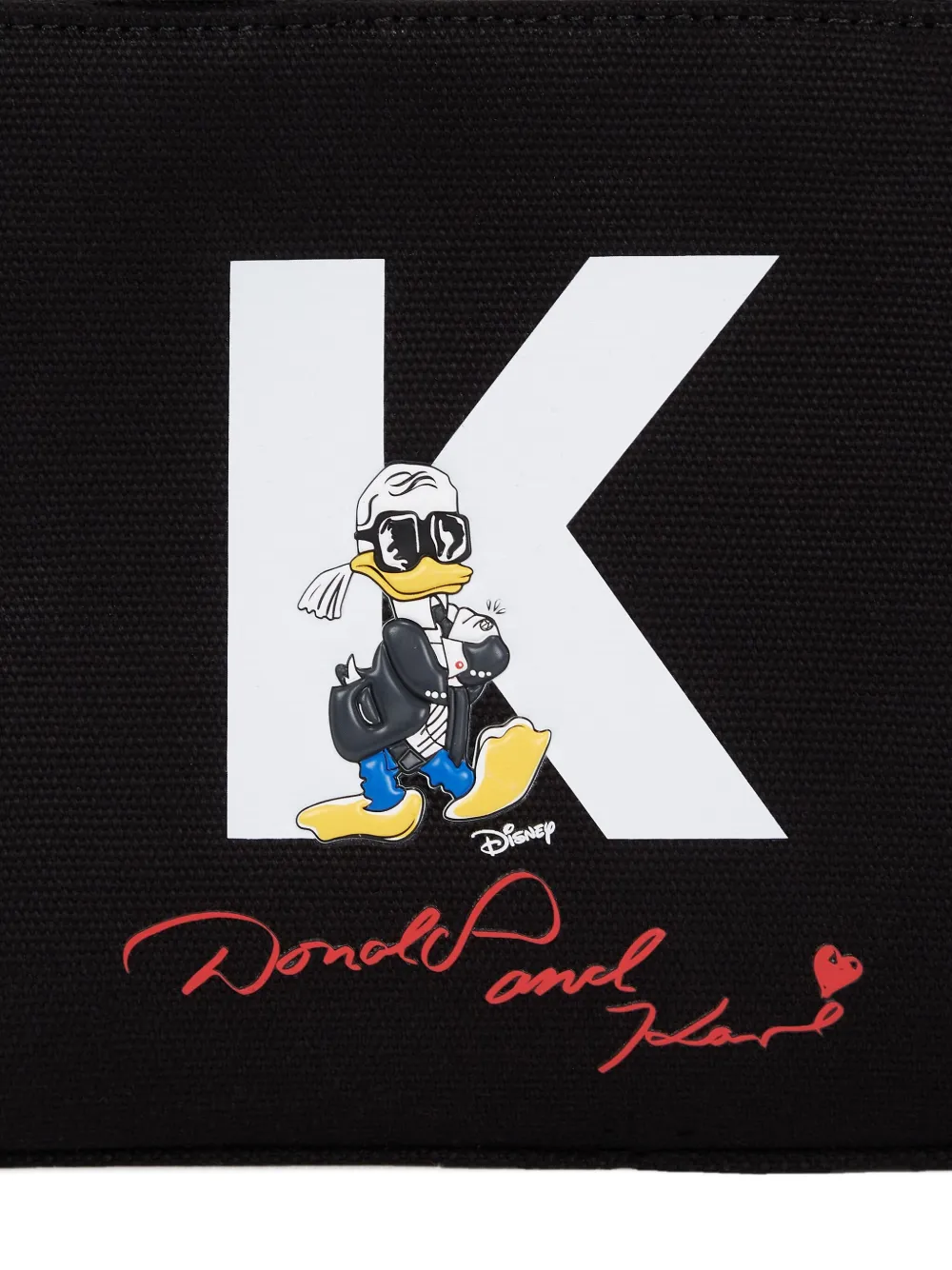 Karl Lagerfeld x Disney mini-shopper Zwart