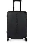 Karl Lagerfeld hard-shell cabin suitcase - Black