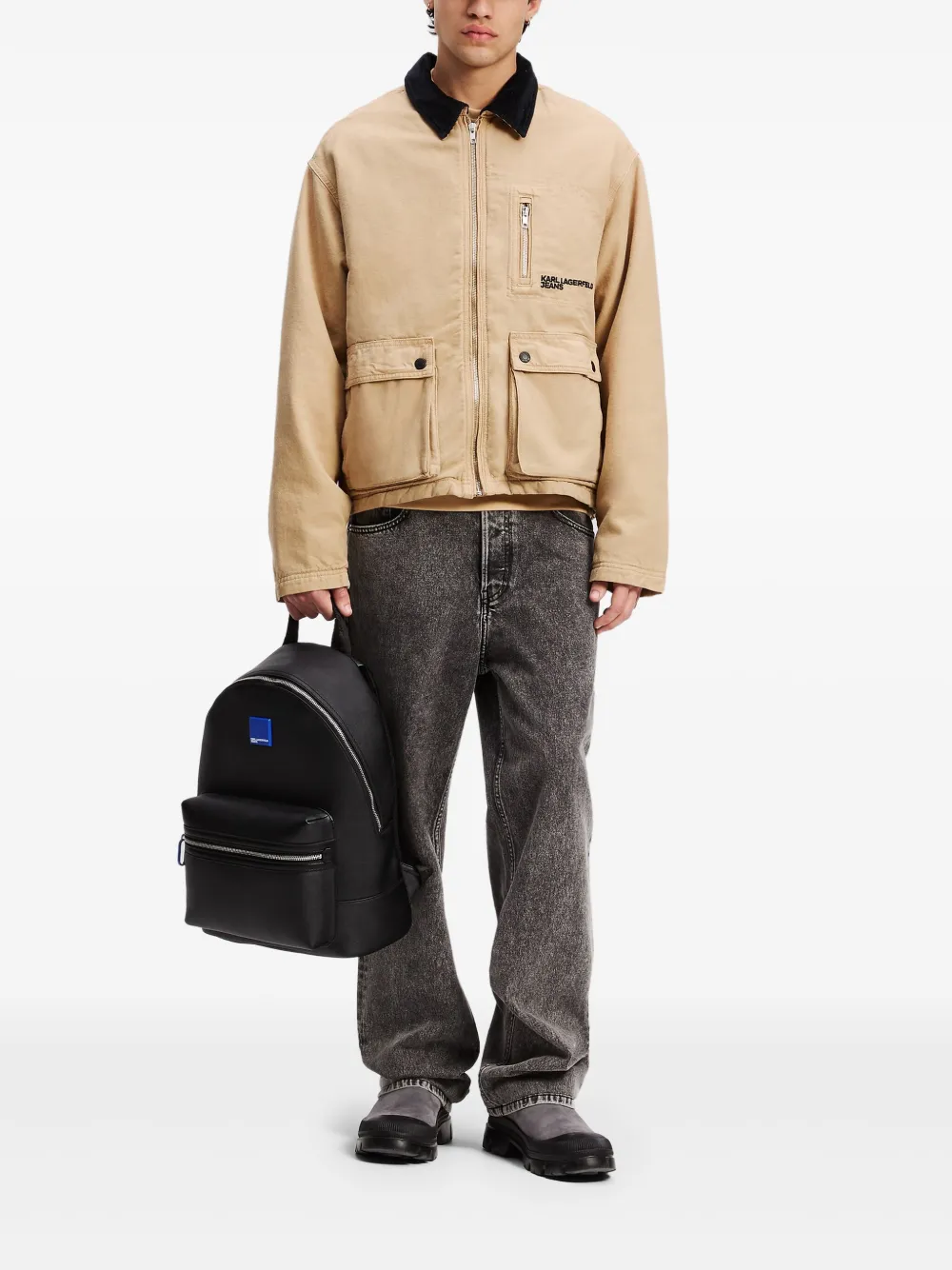 Karl Lagerfeld Jeans chamarra de algodón | Chamarras bomber | Image 2