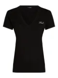 Karl Lagerfeld Signature T-shirt - Black