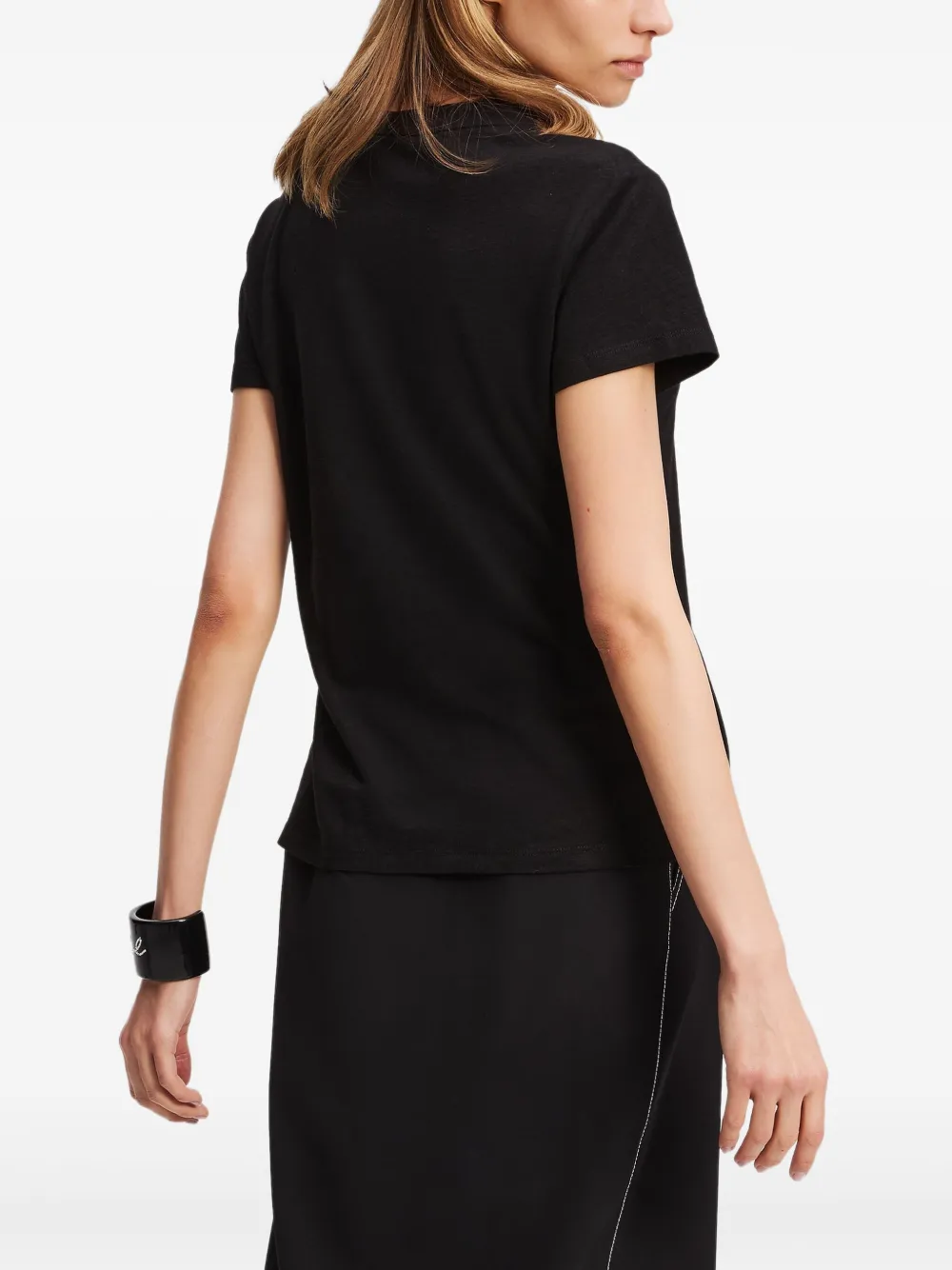 Karl Lagerfeld Kenmerkend T-shirt Zwart