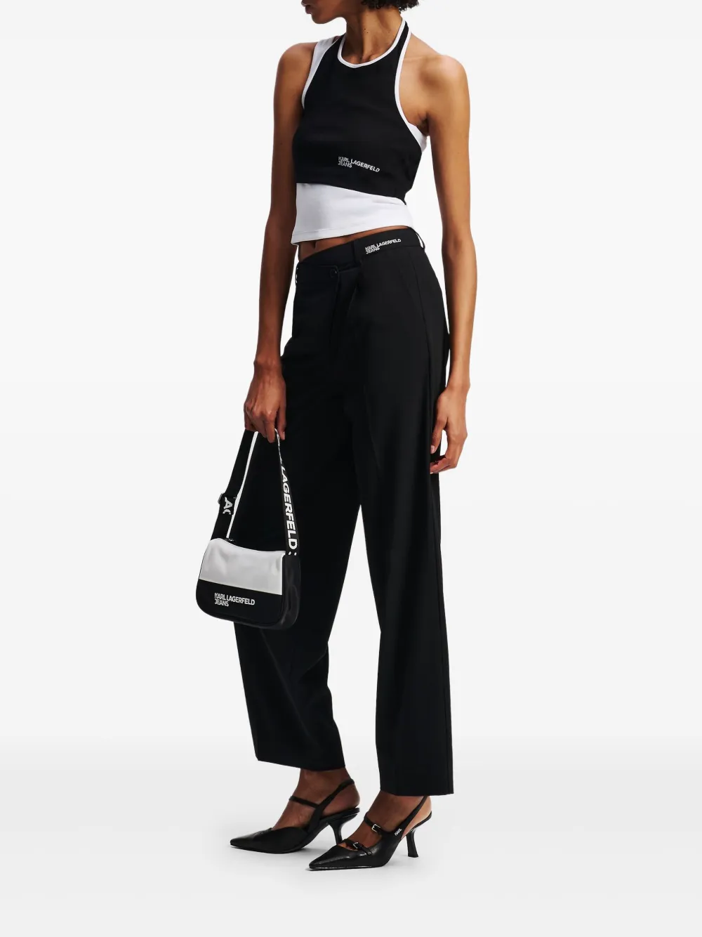Karl Lagerfeld Jeans Pantalon - Zwart