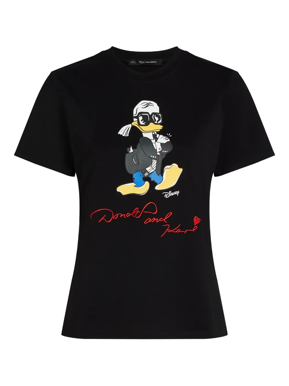 Karl Lagerfeld x Disney Tシャツ - ブラック Karl Lagerfeld x Disney Tシャツ - ブラック